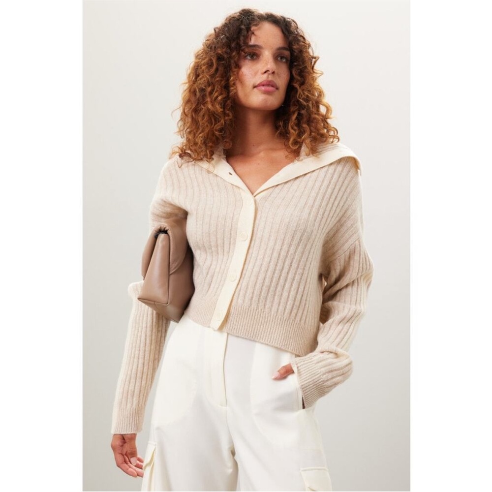 NAADAM Marled Cardigan, Size: M